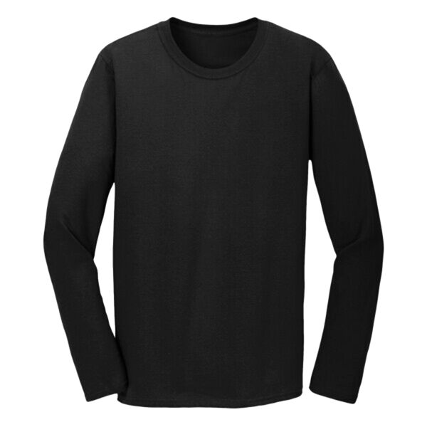 Playera Caballero: Manga Larga Algodón Miniatura